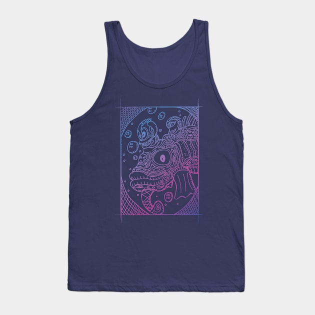 Many Headed Fish Tank Top by BrokenGrin